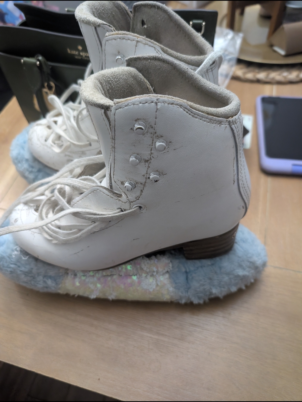 Jackson Premiere Figure Skate Boots 6W With John Wilson Blade